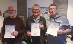 Rudolf Leismann (3) - Hans-Peter Gompf (1) - Thomas Heinecke (2)