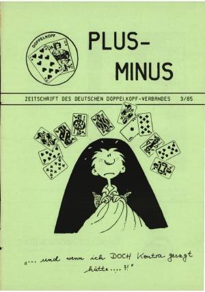 PlusMinus 3/85