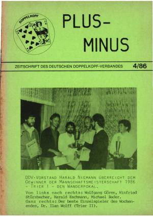 PlusMinus 4/86