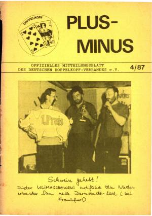 PlusMinus 4/87