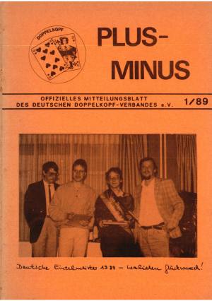 PlusMinus 1/89